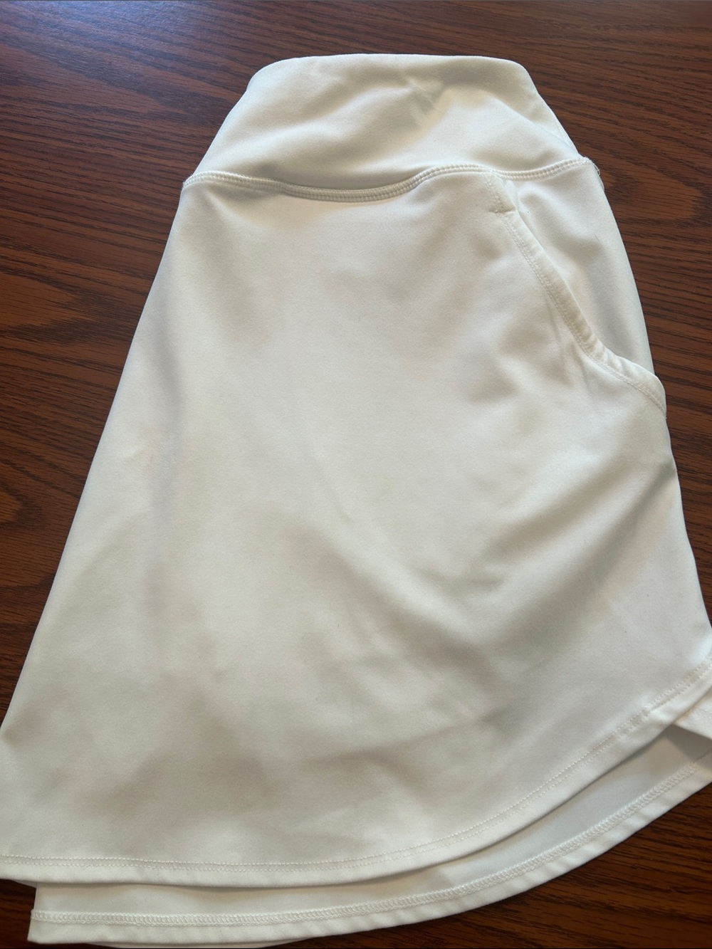 Cynthia Rowley cream athletic Skirt